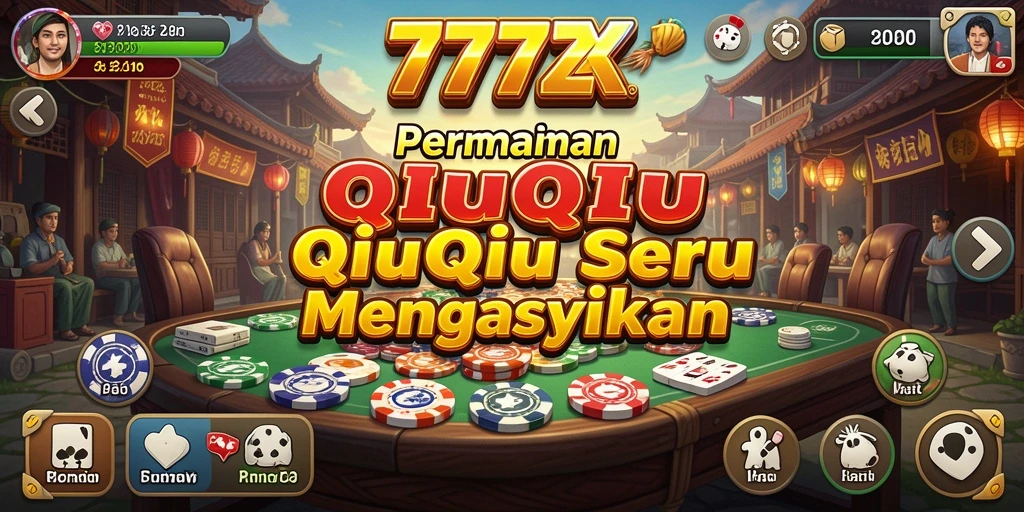 Screenshot dari gameplay QiuQiu 777ZX yang seru dan menarik.