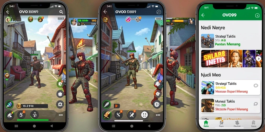 Screenshot OVO99 menampilkan aksi gameplay strategi yang mendebarkan.