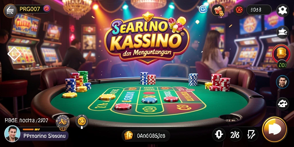 Tampilan gameplay menarik dari permainan Kasino PRG007.