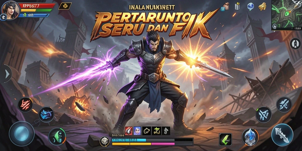 Gameplay seru dengan pertarungan epik di RP6677.